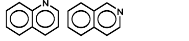 117 - Quinoline and isoquinoline