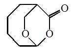 147 - esters (lactone) forming part of two rings