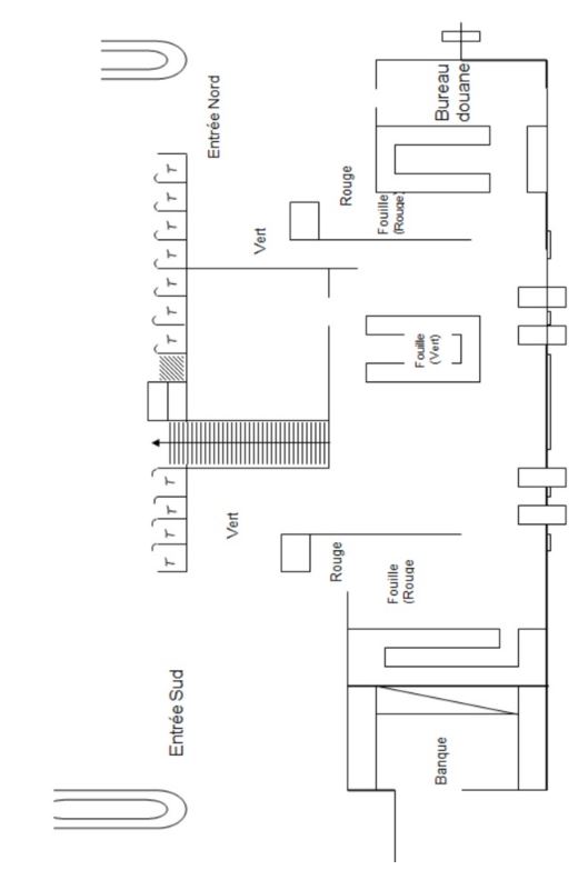 PLAN DETAILLE DES CIRCUITS VERT/ROUGE DU SYSTEME II
